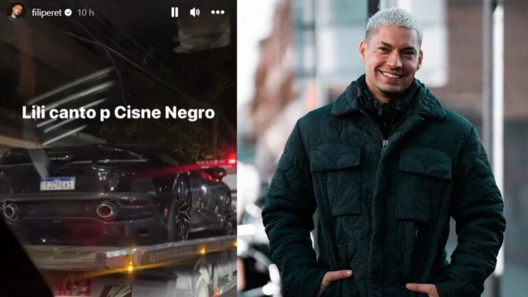 Filipe Ret explica motivo de apreensão de carro de R$ 3 milhões: 
