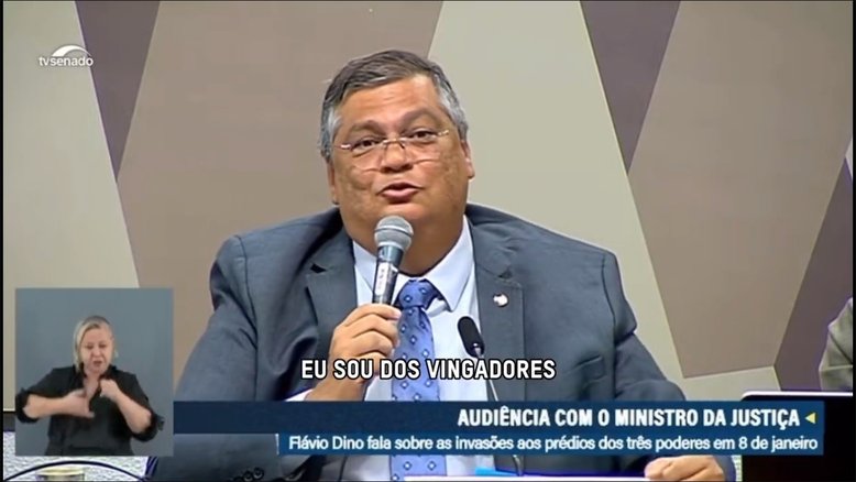Se o senhor é da SWAT, eu sou dos Vingadores, diz Dino a Marcos do Val