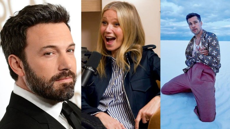Em podcast, Gwyneth Paltrow fala sobre sexo com Ben Affleck e Brad Pitt e revela quem foi melhor