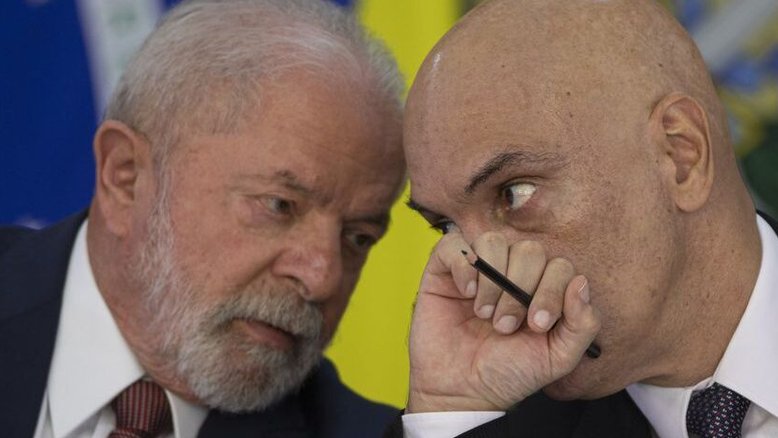 Lula e Alexandre de Moraes