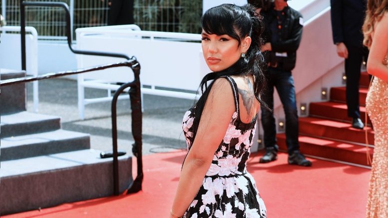 Kelly Mendes no Festival de Cannes