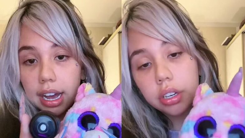 Modelo do OnlyFans acha câmera dentro de pelúcia enviada por fã