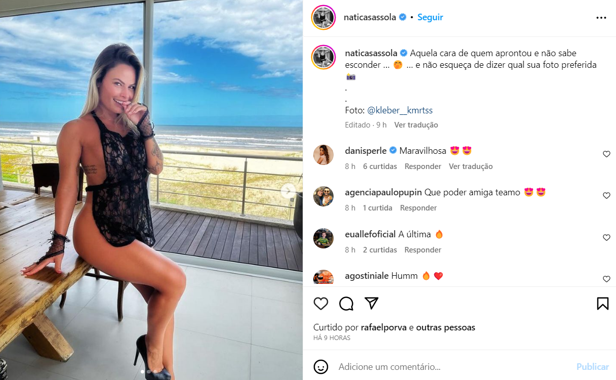 Ex-BBB Nati Casassola contorna regras do Instagram e posa nua na rede social 10 Ex-BBB Nati Casassola contorna regras do Instagram e posa nua na rede social