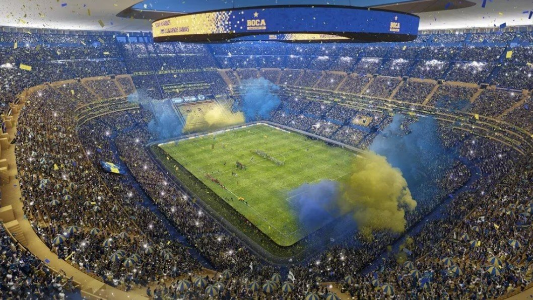 Candidato à presidência do Boca Juniors quer construir nova Bombonera; confira imagens 6 Candidato à presidência do Boca Juniors quer construir nova Bombonera; confira imagens