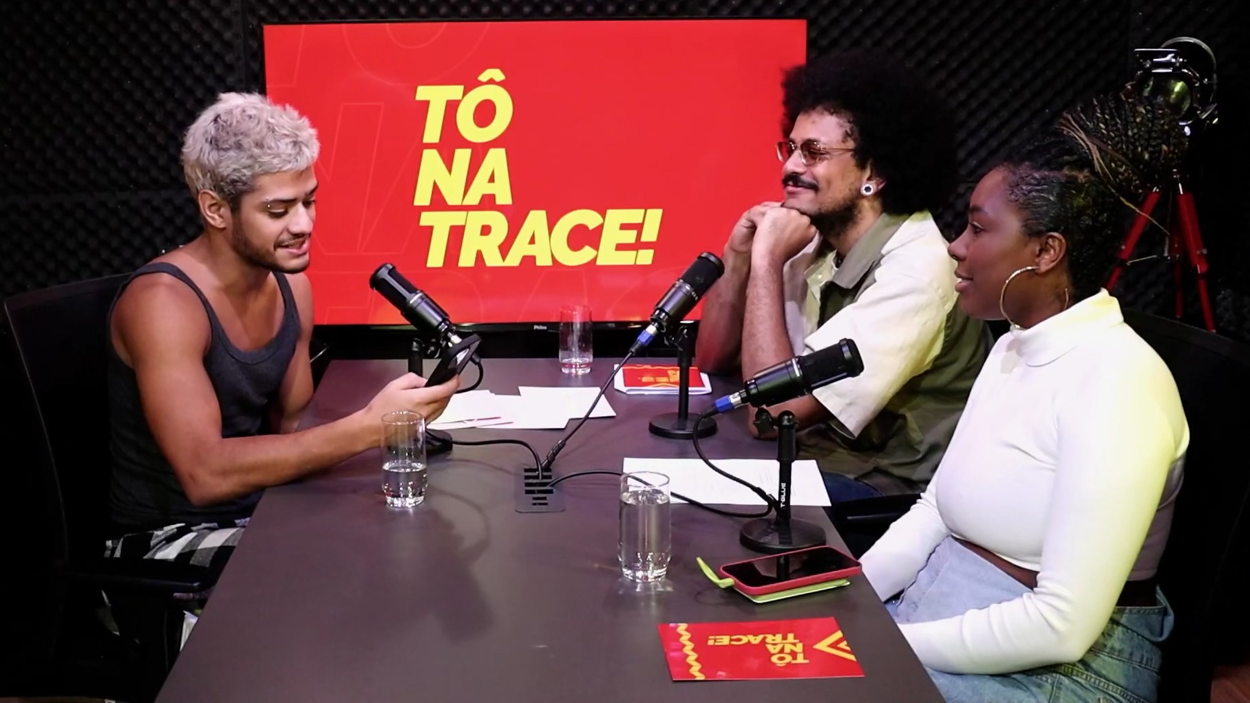 João Luiz Pedrosa comanda o podcast 'Tô Na Trace!'