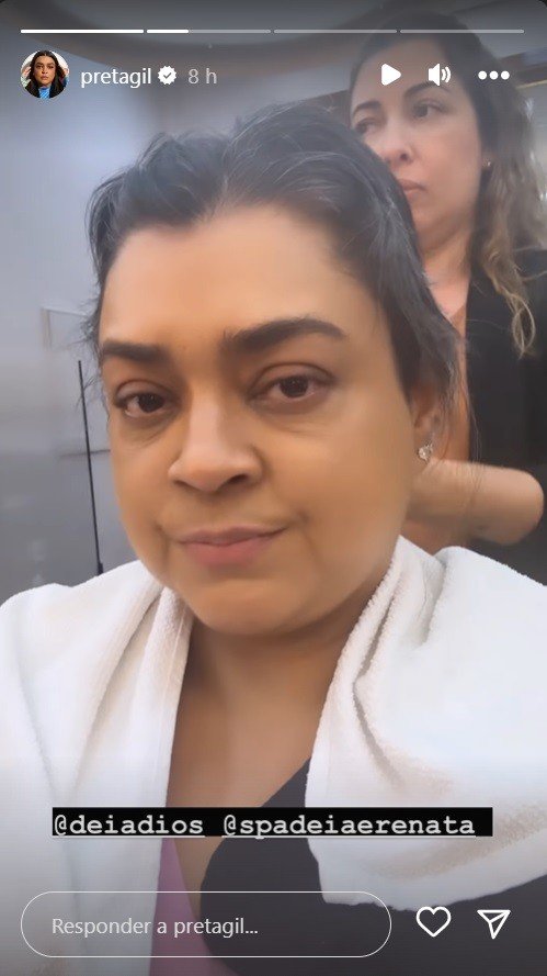 Preta Gil demonstra força ao cuidar da beleza em meio ao tratamento contra o câncer