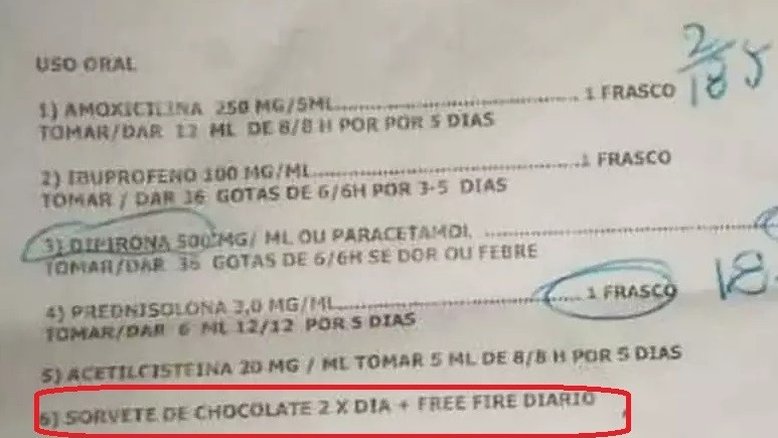 Médico que receitou sorvete e jogo para criança é readmitido: 'Conduta humanizada’