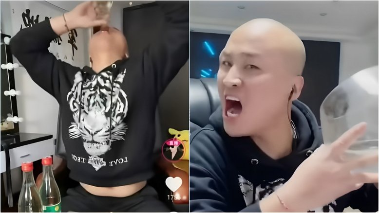 Influencer morre após realizar desafio e beber quatro garrafas de vodca em live