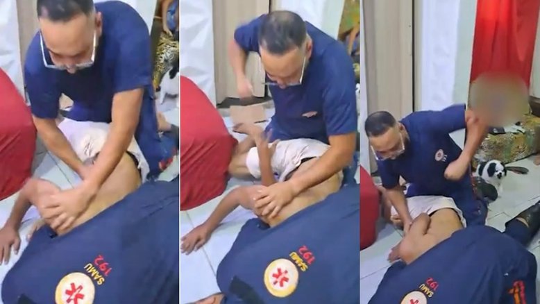 RJ: Funcionário do Samu é demitido após agredir homem em surto durante atendimento