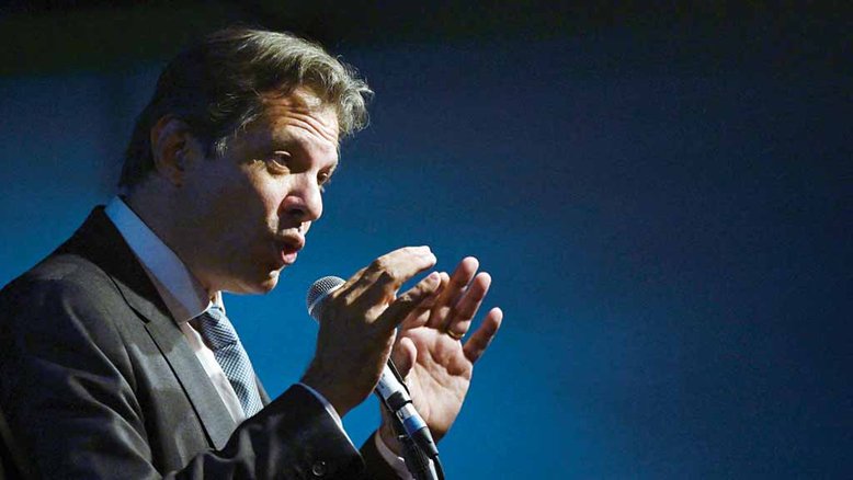 Haddad: plano do ministro da Fazenda e de Alckmin segue orientação política do presidente Lula, diz analista (Crédito:Mateus Bonomi)