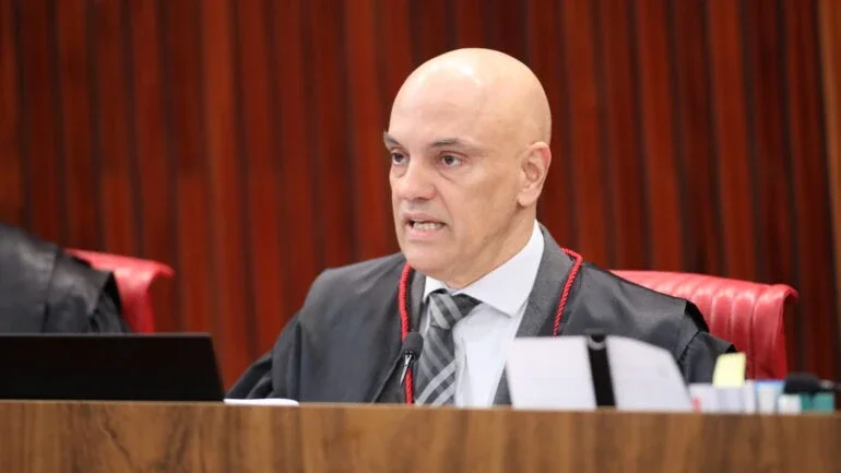 Ministro Alexandre de Morais, presidente do Tribunal Superior Eleitoral (TSE)