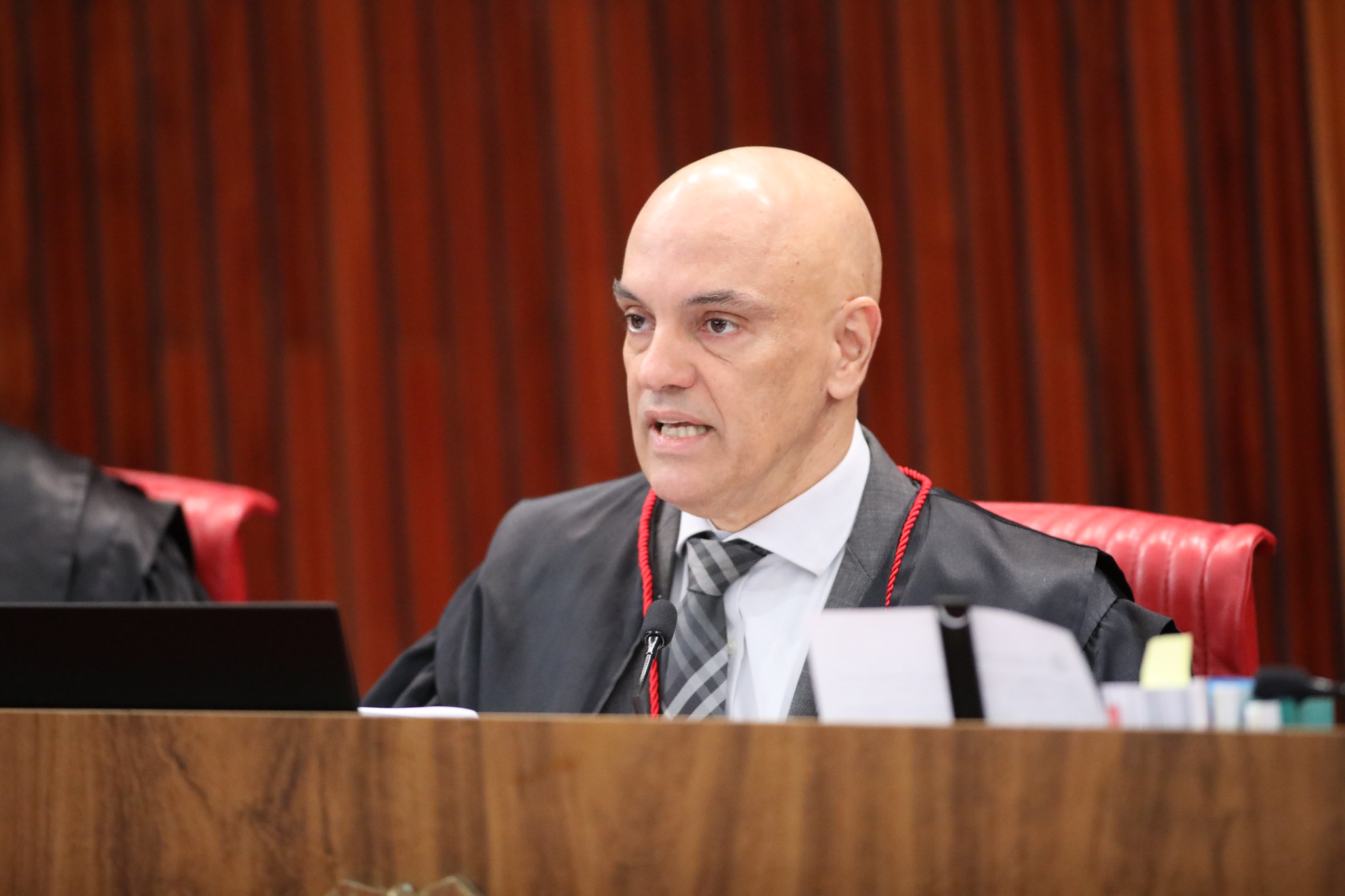 Ministro Alexandre de Morais, presidente do Tribunal Superior Eleitoral (TSE)