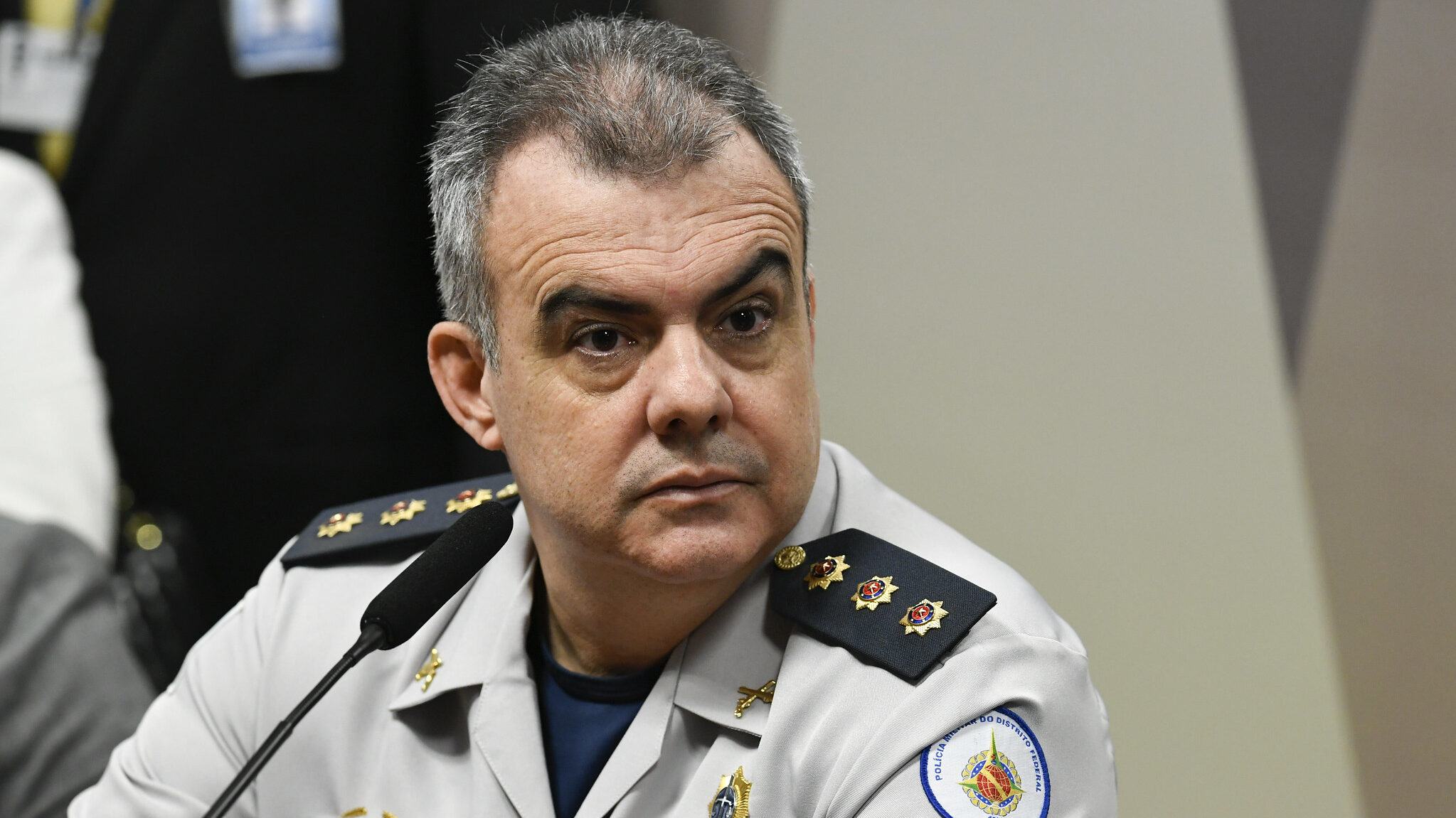 Ex-chefe do Departamento de Operações da Polícia Militar do Distrito Federal, coronel Jorge Eduardo Naime