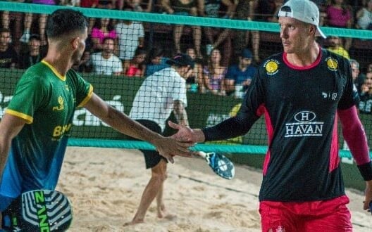 El ganador del Grand Slam en Brasilia, André Baran, confirma su presencia en el torneo internacional de tenis de playa en Itumbiara (GO)