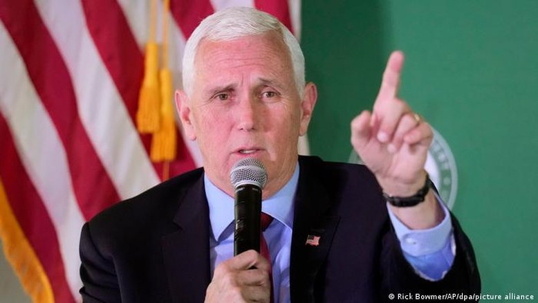 Mike Pence candidata-se às primárias presidenciais dos EUA