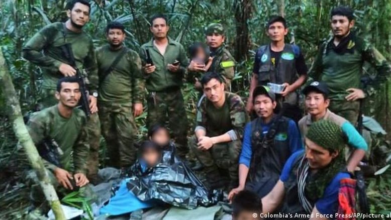 VÍDEO: Veja resgate das crianças que ficaram 40 dias perdidas na selva colombiana