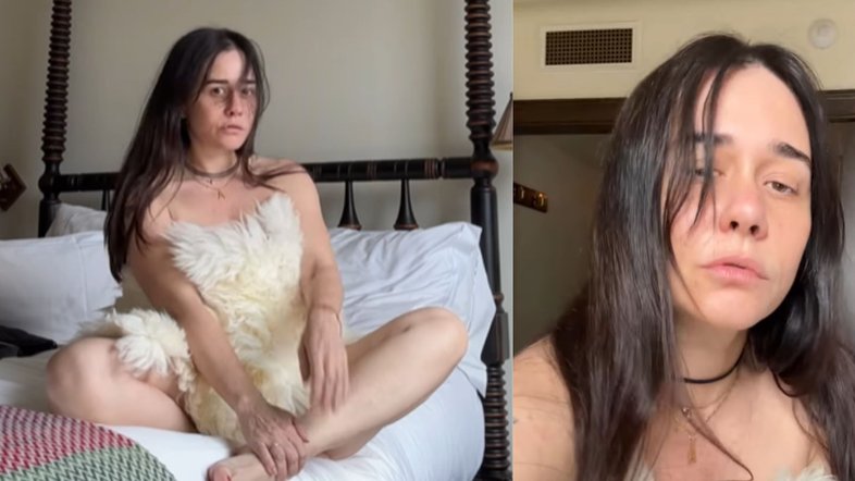 Alessandra Negrini para web com registros nua em Nova York