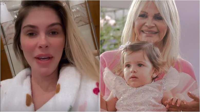 Bárbara Evans esclarece falta de convívio de Monique Evans com a neta: ‘Infelizmente’