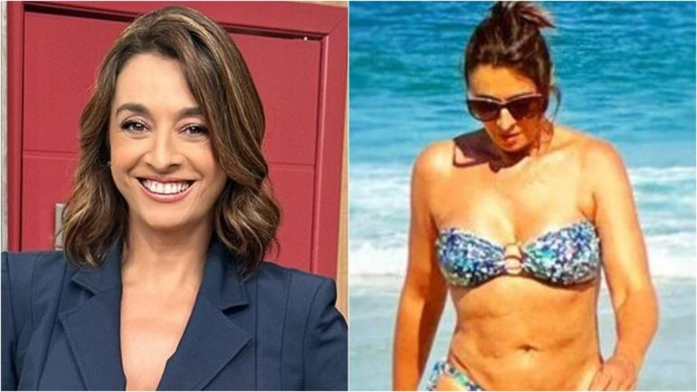Catia Fonseca brinca sobre repercussão de foto de biquíni: ‘Se soubesse, tinha feito pose’