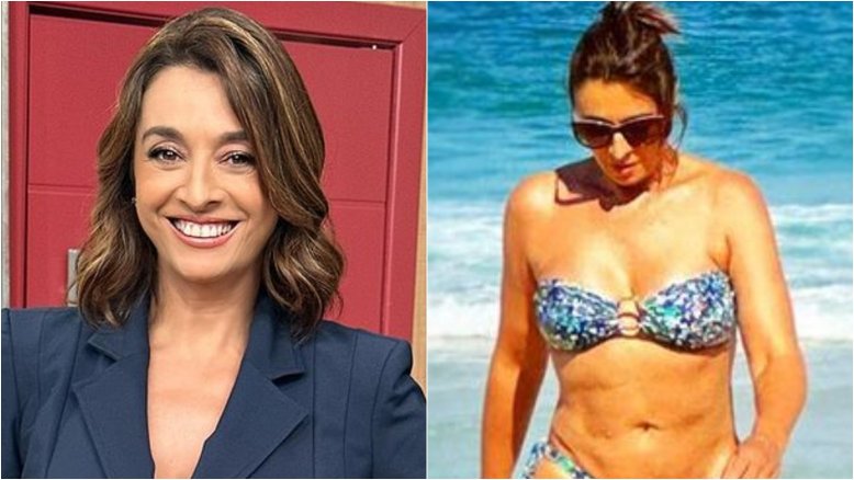 Catia Fonseca brinca sobre repercussão de foto de biquíni: ‘Se soubesse, tinha feito pose’