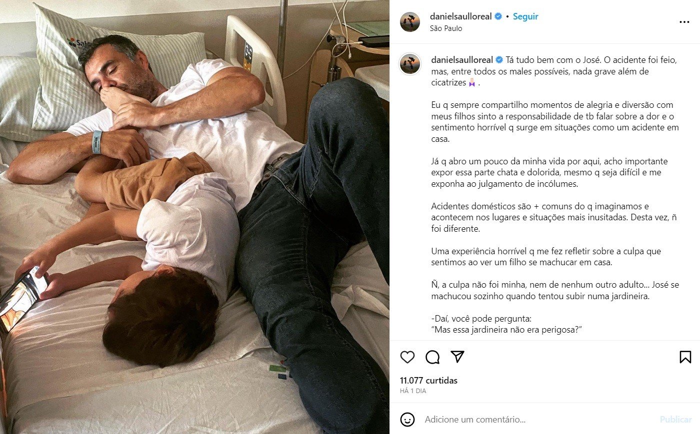 Mariana Felício relata acidente doméstico com o filho de cinco anos: ‘Três fraturas no rosto’ 6 Mariana Felício relata acidente doméstico com o filho de cinco anos: ‘Três fraturas no rosto’