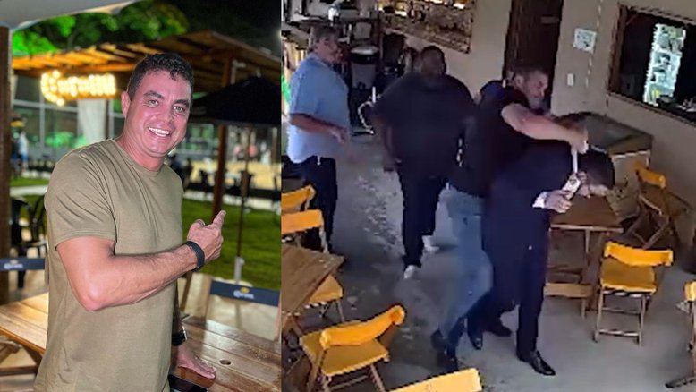 Ex-BBB Dhomini é filmado agredindo homens em bar de Goiânia; veja