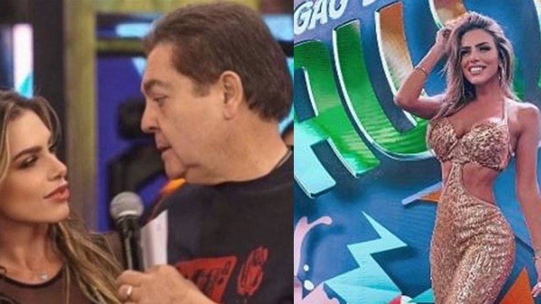 Erika Schneider, ex-bailarina do Faustão, comenta acusação de assédio contra o apresentador