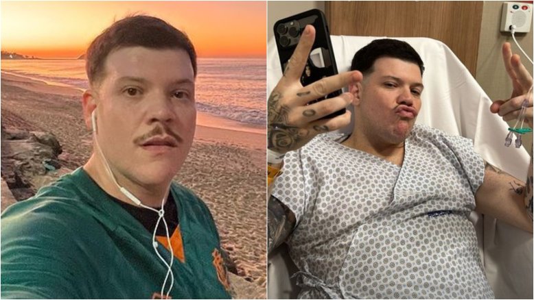 Ferrugem é submetido a cirurgia de emergência após apresentar dores abdominais
