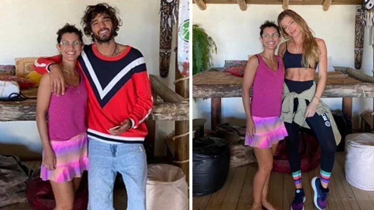 Grazi Massafera e Marlon Teixeira são fotografados por dona de pousada em SC