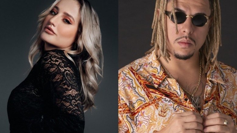 WC no Beat revela sessão de estúdio com Bruna Griphao: ‘Tem hit a caminho’