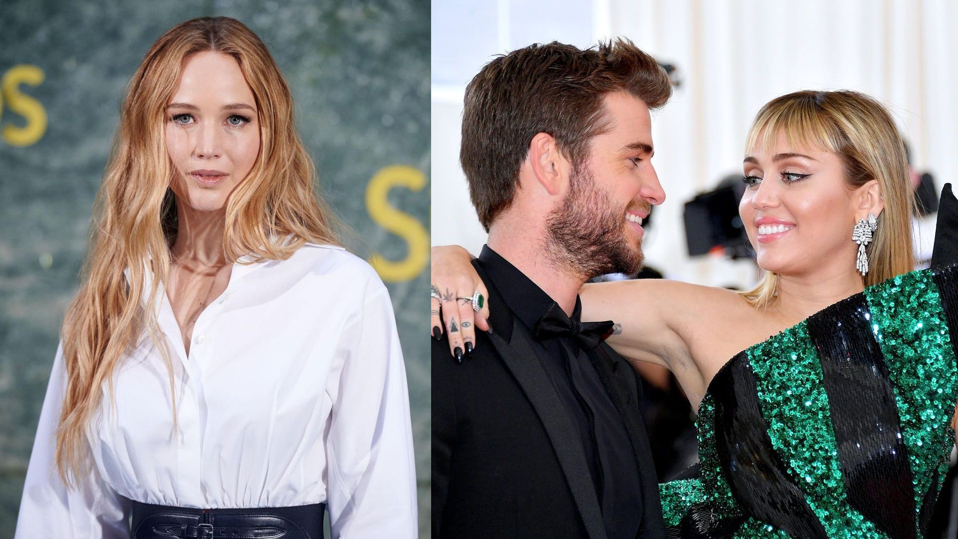 Jennifer Lawrence comenta suposto caso com o ex-marido de Miley Cyrus