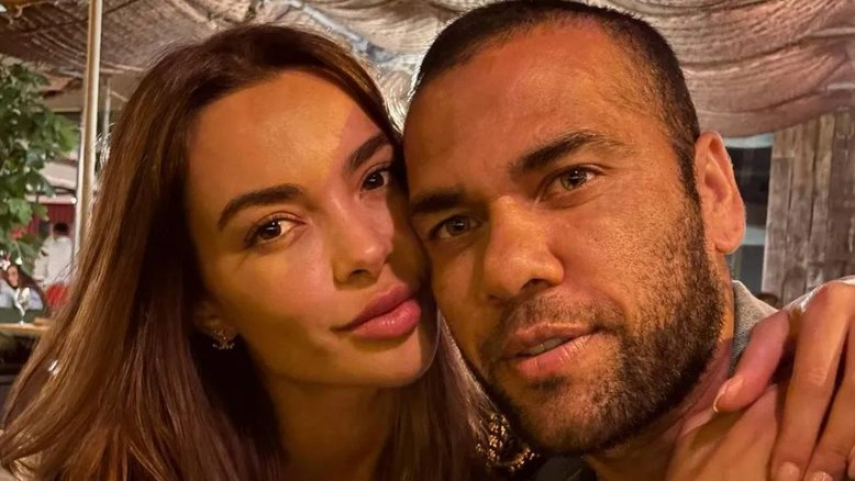 Joana Sanz e Daniel Alves