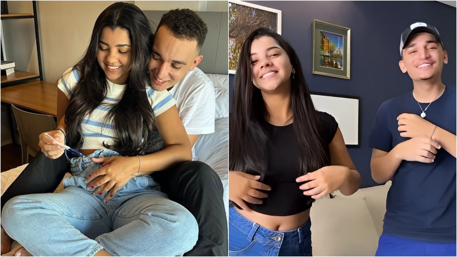 Um mês após reatarem namoro, João Gomes e Ary Mirelle estão à espera do primeiro filho