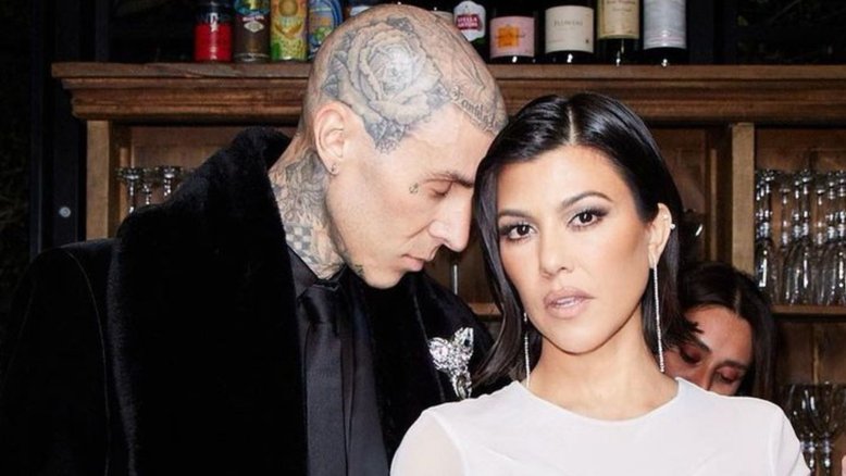 Kourtney Kardashian está à espera do primeiro filho com Travis Barker