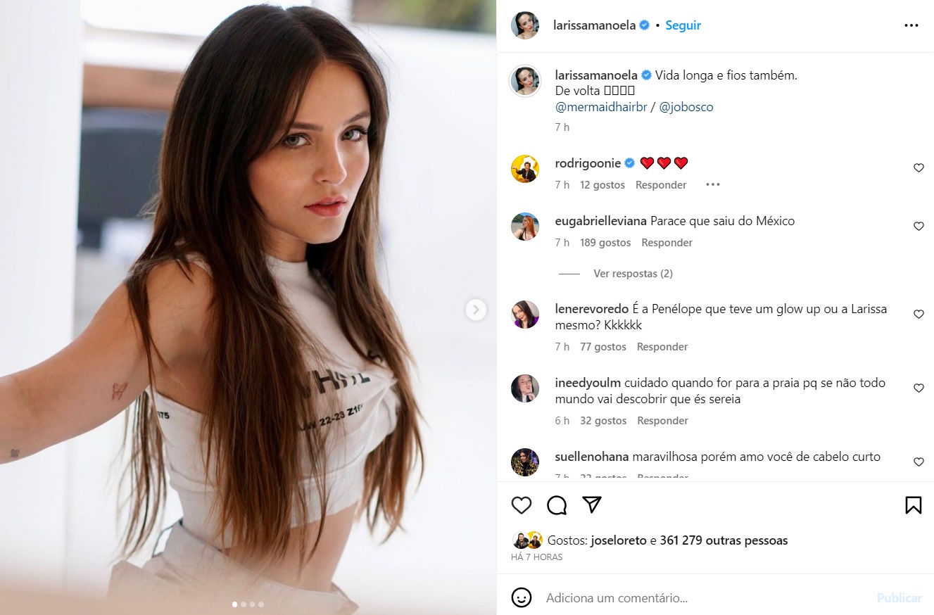 Larissa Manoela não renova contrato com TV Globo e segue carreira no cinema: 'Sempre com luz’