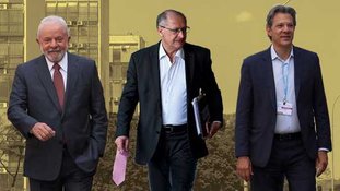 Lula, Geraldo Alckmin e Fernando Haddad