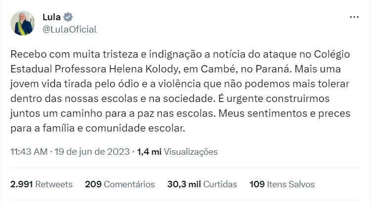 Segundo suspeito por ataque em colégio no Paraná é preso 4 Segundo suspeito por ataque em colégio no Paraná é preso