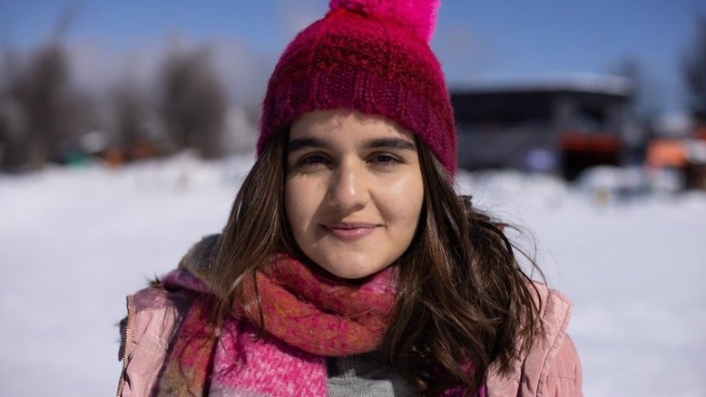 Jovem atriz Maitê Padilha