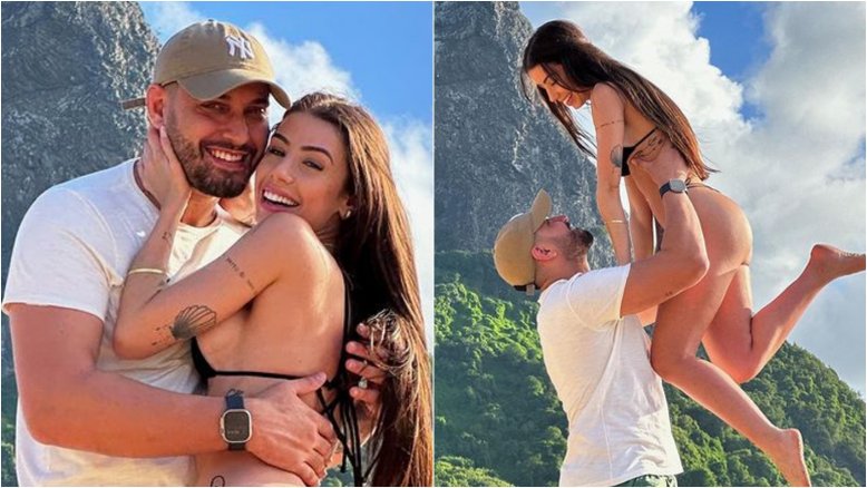 Ex de Whindersson Nunes, Maria Lina curte romance em viagem a Noronha