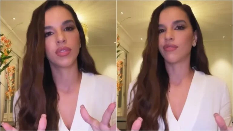 Mariana Rios faz reflexão após ter paralisado com pergunta de jornalista