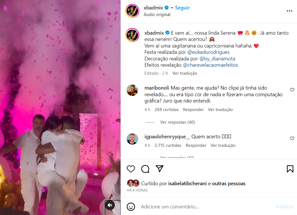 MC Mirella e Dynho Alves revelam sexo e nome de bebê; confira