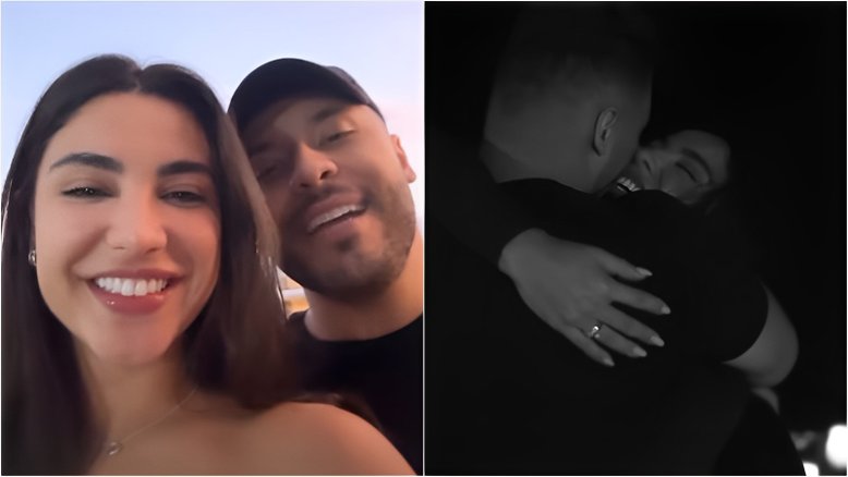 Murilo Huff surpreende influenciadora com pedido de namoro: ‘Transbordando felicidade!’