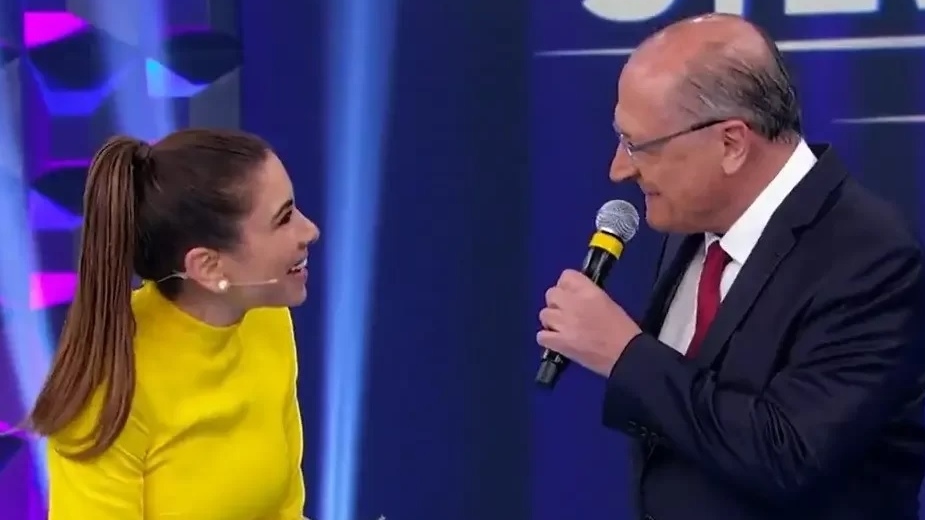 Bolsonarista, Patrícia Abravanel pede para chamar Alckmin de 'presidente'; entenda