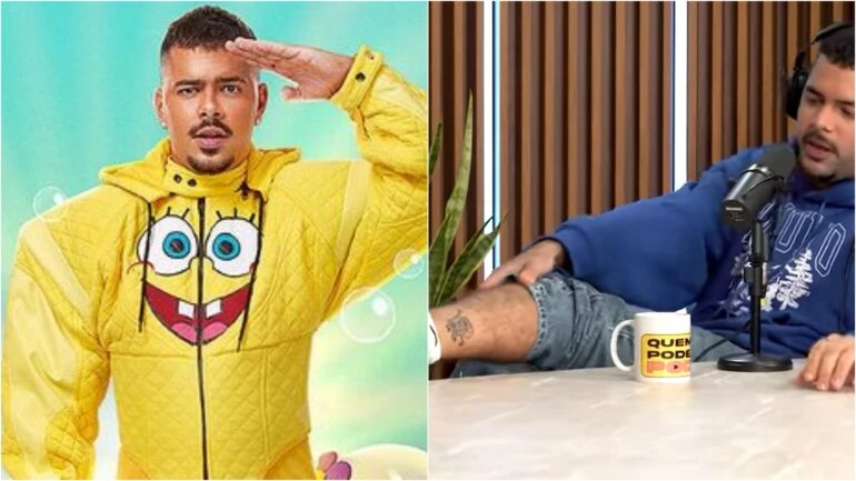 Pedro Sampaio revela ter feito tatuagem após saber que Bob Esponja é personagem LGBT