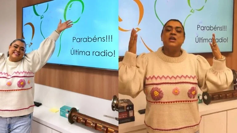 Preta Gil comemora última sessão de radioterapia: 