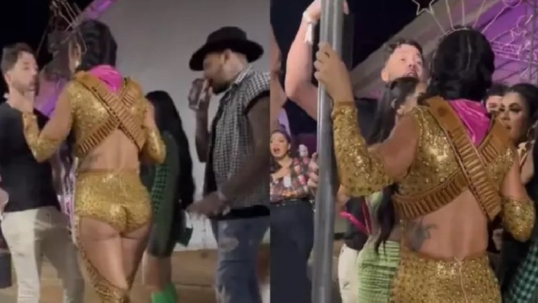 Rico Melquiades e irmã de Deolane Bezerra saem no tapa em festa de Carlinhos Maia; veja vídeo