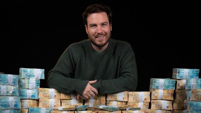 Thiago Nigro ostenta R$ 10 milhões em rede social e afirma: '1 minuto para fazer'