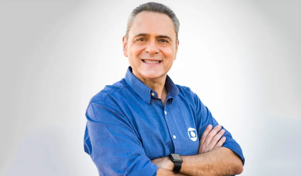 Luis Roberto é um dos principais narradores da TV Globo