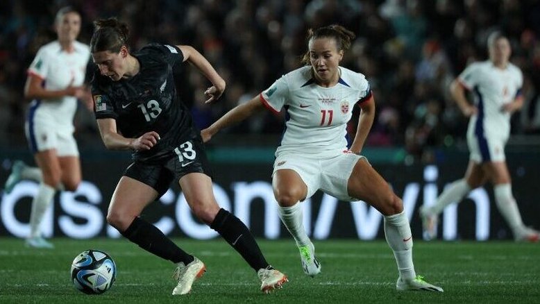 Nova Zelândia venceu a Noruega no jogo de abertura da Copa do Mundo Feminina