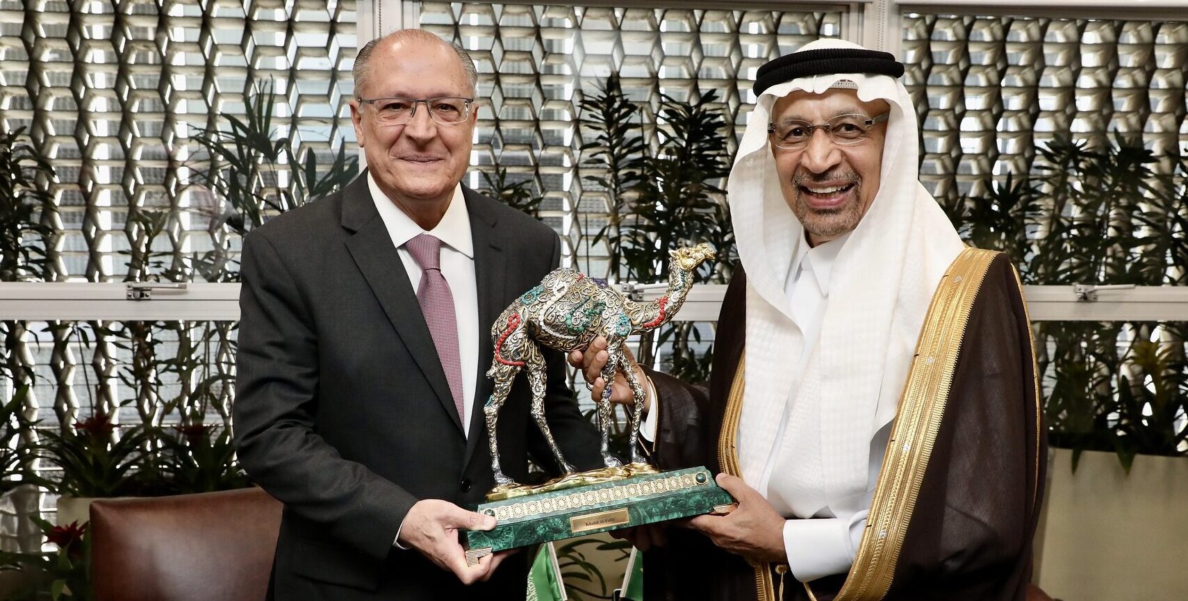 Reunião bilateral com ministro de Investimentos da Arábia Saudita em São Paulo